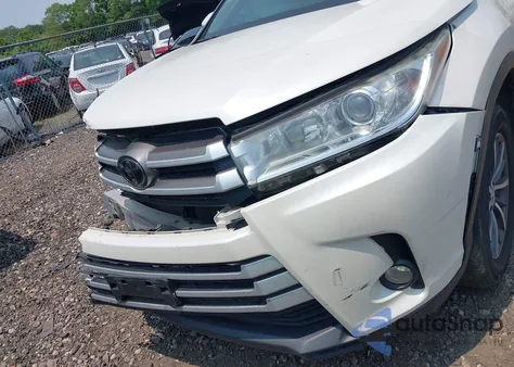 2018 Toyota Highlander Xle из США, поврежденный, VIN 5TDJZRFH3JS877401